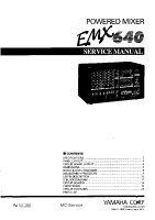 Yamaha EMX-640 - Service Manual 